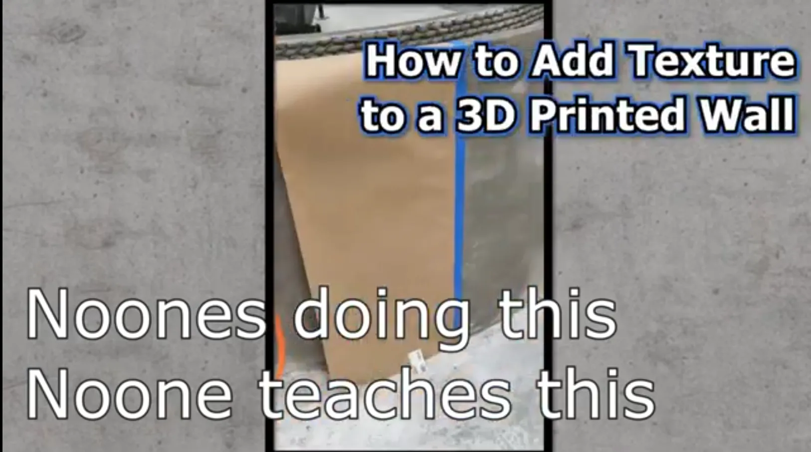 Concrete Printer MudBots - NOONE CAN DO 3DCP LIKE US